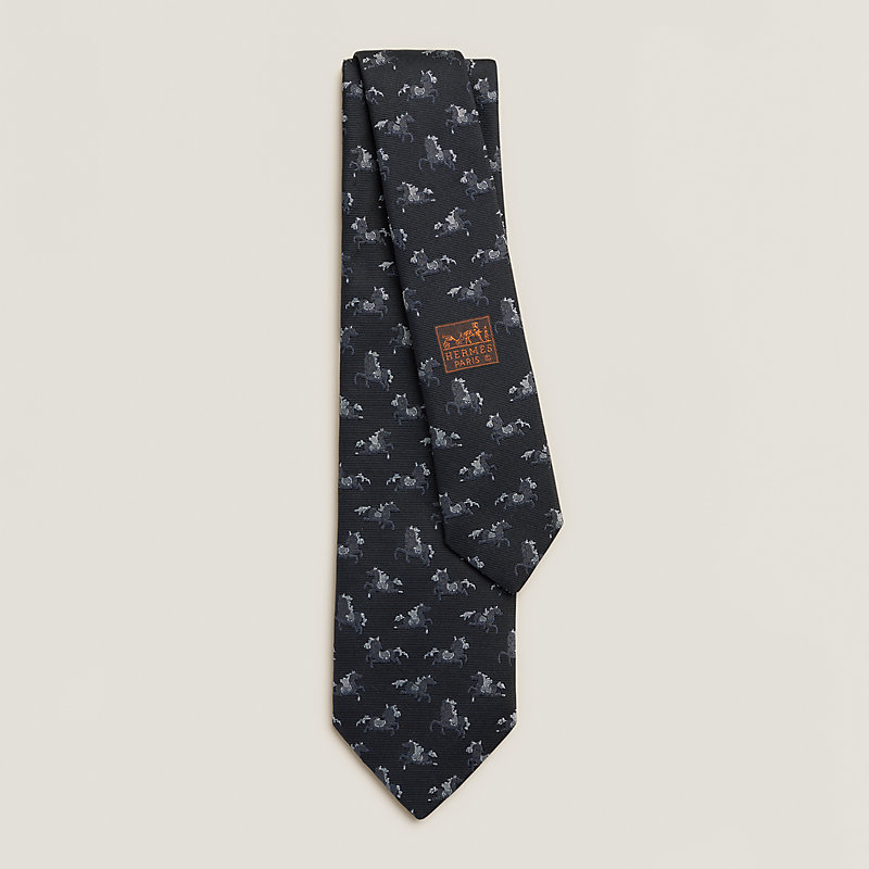 Crazy Poney tie 7 cm | Hermès Canada